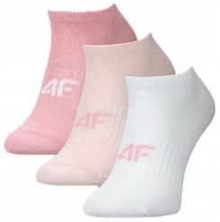4f SKARPETKI DAMSKIE SKARPETY 4F F496 3PAK. Skarpety damskie 4f, bez wzorów. Za 22.90 zł.