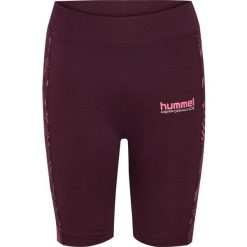 Szorty dla dziewcząt Hummel Warmup. Czerwone spodenki dla dziewczynek Hummel, bez wzorów. Za 137.50 zł.