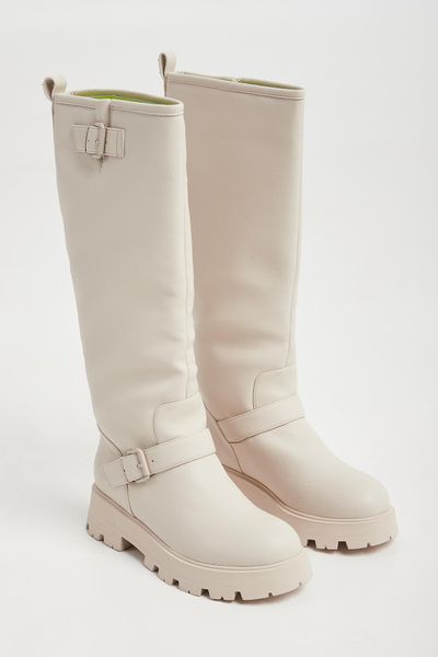 Kozaki damskie TWINSET ACTITUDE. Kozaki damskie Twinset Milano, bez obcasa. W wyprzedaży za 843.57 zł.