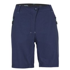 Spodenki Turystyczne Damskie Brooksy. Niebieskie szorty damskie Trespass, l, bez wzorów, z elastanu. Za 140.99 zł.