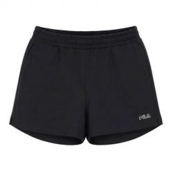 Spodnie fitness damskie Fila Sossai. Czarne spodnie sportowe damskie Fila, xl, bez wzorów, z bawełny, na fitness i siłownię. Za 163.00 zł.