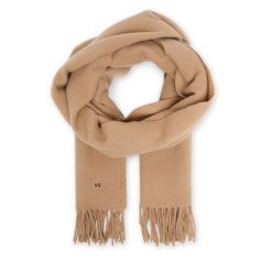 Szalik Weekend Max Mara. Brązowe szaliki i chusty damskie Weekend Max Mara, bez wzorów. Za 519.99 zł.
