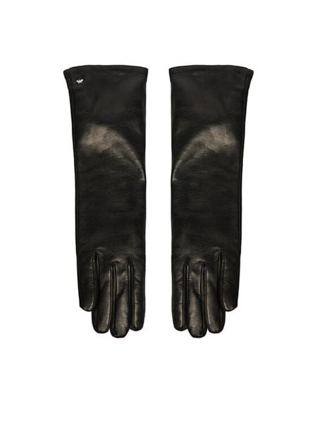 Weekend Max Mara Rękawiczki Damskie Senape 2425566035 Czarny. Czarne czapki i kapelusze damskie Weekend Max Mara, bez wzorów, ze skóry. Za 679.99 zł.