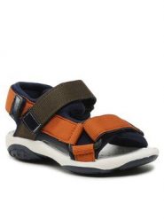Sandały Primigi. Czerwone sandały dziewczęce Primigi, bez zapięcia. Za 129.99 zł.