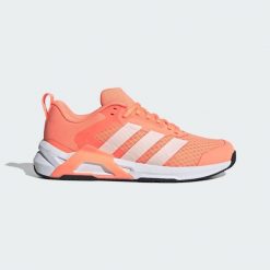 Buty treningowe Dropset Control. Białe obuwie sportowe damskie Adidas, bez wzorów. Za 399.00 zł.