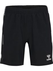 Damskie szorty tkane Hummel Referee. Czarne szorty sportowe damskie Hummel, xs, bez wzorów, z materiału, klasyczne, z standardowym stanem, do piłki ręcznej. Za 216.00 zł.