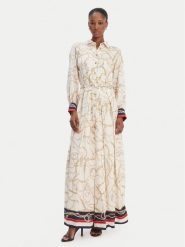 Marciano Guess Sukienka koszulowa 6RGK33 7439A Écru Regular Fit. Sukienki damskie Marciano Guess, z aplikacjami, z wiskozy, bez kołnierzyka, bez ramiączek, koszulowe. Za 1,549.00 zł.