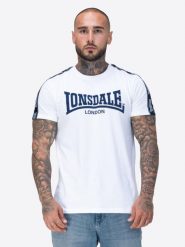Koszulka Lonsdale Vementry. Białe koszulki sportowe męskie Lonsdale, xl, bez wzorów, bez kołnierzyka, bez ramiączek, na fitness i siłownię. Za 154.00 zł.