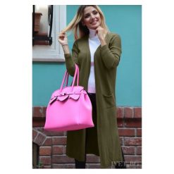 Narzutka OCTAVIA KHAKI. Brązowe żakiety damskie Narzutka OCTAVIA KHAKI, uniwersalny, bez wzorów. W wyprzedaży za 49.00 zł.