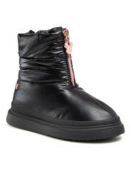 Mickey&Friends Śniegowce CS5855-02DSTC Czarny. Czarne buty zimowe dziewczęce Mickey&Friends, bez wzorów, z materiału, bez zapięcia. Za 89.99 zł.