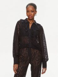 Bruuns Bazaar Koszula Narah BBW3780 Granatowy Regular Fit. Niebieskie bluzki damskie Bruuns Bazaar, bez wzorów, z syntetyku, bez kołnierzyka, bez ramiączek. Za 919.99 zł.