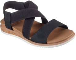 Skechers Skechers damskie sandały DESERT KISS LOW 114705 BLK 36,5. Sandały damskie Skechers, bez wzorów, bez obcasa, bez zapięcia. Za 199.99 zł.