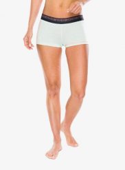 Bokserki termoaktywne damskie Ortovox 185 Rock'N'Wool Hot Pants. Zielone bokserki damskie ORTOVOX, l, bez wzorów, z materiału. Za 214.49 zł.
