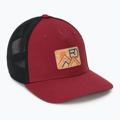Czapka z daszkiem męska Ortovox Corky Trucker. Czerwone czapki i kapelusze męskie ORTOVOX, bez wzorów, sportowe. Za 159.99 zł.