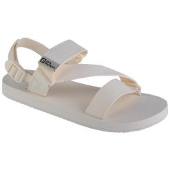 Sandały damskie, Jack Wolfskin Urban Entdeckung Belt Sandal W. Białe trekkingi damskie Jack Wolfskin, trekkingowe. Za 335.00 zł.
