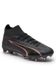 Puma Buty do piłki nożnej Ultra Pro Fg/Ag 10775002 02 Czarny. Czarne buty sportowe męskie Puma, z materiału, bez zapięcia. Za 399.99 zł.