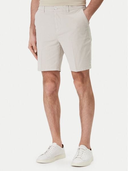 BOSS Szorty materiałowe H-Kane1 50555235 Szary Modern Fit. Szare szorty męskie Boss, m, bez wzorów, z bawełny. Za 449.99 zł.