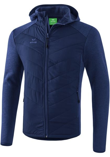 Kurtka Erima matelassée. Niebieskie kurtki męskie Erima, s, bez wzorów, z materiału, sportowe, z kapturem. Za 286.00 zł.