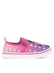 Mickey&Friends Tenisówki CP91-SS25-332DSTC Różowy. Czerwone trampki i tenisówki dziewczęce Mickey&Friends, bez wzorów, z materiału, bez zapięcia. Za 59.99 zł.