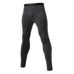 Męskie legginsy termoaktywne ze 100% wełny merynosów - Finn 210. Szare legginsy sportowe męskie FJORK MERINO, m, bez wzorów, z wełny, narciarskie. W wyprzedaży za 239.00 zł.