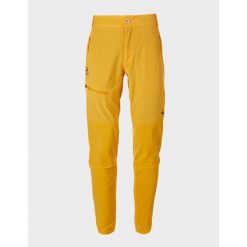 Spodnie trekkingowe damskie Halti Pallas X-Stretch Lite. Żółte spodnie materiałowe damskie Halti, bez wzorów, trekkingowe. Za 544.99 zł.