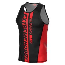Koszulka do biegania męska bez rękawów EXTREME HOBBY DRAFT. Czerwone koszulki sportowe męskie EXTREME HOBBY, m, bez wzorów, z elastanu, bez kołnierzyka, bez ramiączek, do biegania. Za 139.00 zł.