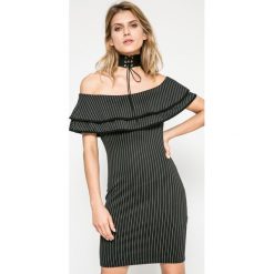 Missguided - Sukienka. Szare sukienki damskie Missguided, z dzianiny, casualowe. W wyprzedaży za 59.90 zł.