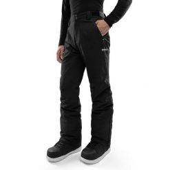 Męskie spodnie na narty i snowboard Sporty zimowe Siroko Core Mürren. Czarne spodnie snowboardowe męskie SIROKO, na zimę, m, bez wzorów, narciarskie. Za 211.00 zł.