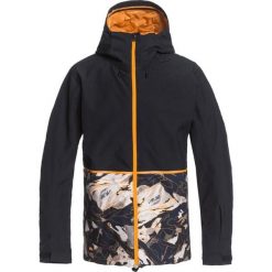 Kurtka narciarska męska Quiksilver Side Hi. Czarne kurtki męskie Quiksilver, na zimę, m, bez wzorów, z poliesteru, sportowe, bez kaptura. Za 593.00 zł.