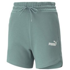 Krótki Kobieta Puma Essentials zielony. Zielone obuwie sportowe damskie Puma, xs, bez wzorów, eleganckie, na fitness i siłownię. Za 147.99 zł.