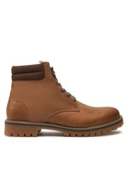Jack & Jones Trapery Jfwstanton 12257999 Brązowy. Brązowe śniegowce i trapery męskie Jack & Jones, ze skóry, bez zapięcia. Za 359.99 zł.