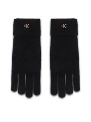 Calvin Klein Rękawiczki LV04F8141G Czarny. Czarne czapki i kapelusze damskie Calvin Klein, bez wzorów, z dzianiny. Za 249.99 zł.