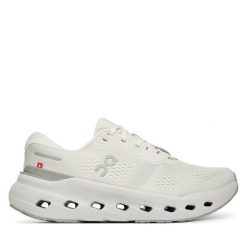 Buty do biegania On. Białe obuwie sportowe damskie On, bez wzorów, do biegania. Za 719.99 zł.