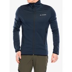 Polar męski Vaude Monviso Fleece FZ Jacket II. Czarne bluzy męskie Vaude, na zimę, m, bez wzorów, z polaru, bez kaptura. Za 356.99 zł.