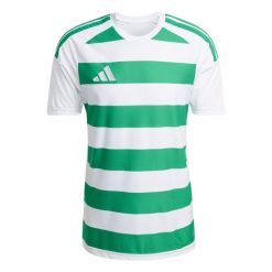 Koszulka męska adidas Hooped 26 Jersey biało-zielona KF3393. Białe koszulki sportowe męskie Adidas, m, bez wzorów, z jersey, bez kołnierzyka, bez ramiączek, do piłki nożnej. Za 90.99 zł.