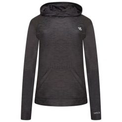 Damska Bluza Z Kapturem Sprint Cty. Czarne bluzy sportowe damskie Dare 2b, bez wzorów, z kapturem, do biegania. Za 138.99 zł.