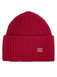 Tommy Hilfiger Czapka Elevated Heritage AW0AW17905 Czerwony. Czerwone czapki i kapelusze damskie Tommy Hilfiger, na zimę, bez wzorów, z materiału. Za 199.99 zł.
