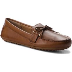 Mokasyny LAUREN RALPH LAUREN - Briley 802664541002 Deep Saddle Tan. Brązowe mokasyny damskie Lauren Ralph Lauren, ze skóry. Za 569.90 zł.