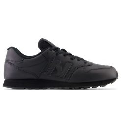 Buty unisex New Balance GM500ZB2 – czarne. Czarne buty sportowe męskie New Balance, z dresówki, bez zapięcia, trekkingowe. Za 289.99 zł.