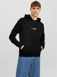 Jack & Jones Bluza Vesterbro 12241687 Czarny Relaxed Fit. Czarne bluzy męskie Jack & Jones, m, bez wzorów, z syntetyku, bez kaptura. Za 189.99 zł.