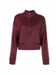 Juicy Couture Bluza | JWTKJ160934 | Kobieta | Bordowy. Czerwone bluzy damskie Juicy Couture, l, bez wzorów, z poliesteru, bez kaptura. W wyprzedaży za 159.00 zł.