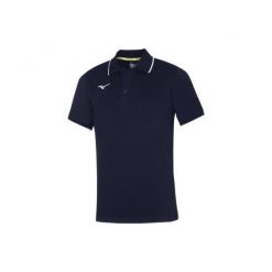 Polo Mizuno. Białe koszulki polo męskie Mizuno, m, bez wzorów, bez ramiączek. Za 169.50 zł.