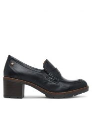 Pikolinos Półbuty W7H-3873 Czarny. Czarne półbuty damskie Pikolinos, bez wzorów, ze skóry, bez obcasa, na obcasie, bez zapięcia. Za 489.99 zł.