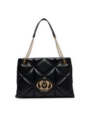 LOVE MOSCHINO Torebka JC4040PP0OLC0000 Czarny. Czarne torebki do ręki damskie Love Moschino, bez wzorów, ze skóry, bez dodatków. Za 1,099.00 zł.