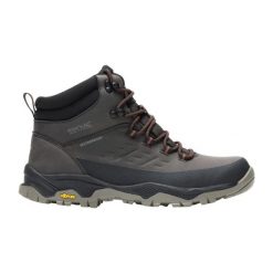 Buty trekkingowe Regatta Blake. Brązowe trekkingi męskie Regatta, trekkingowe. Za 458.00 zł.