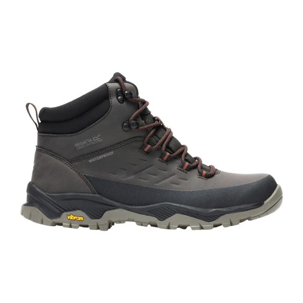 Męskie buty trekkingowe Blake Vibram. Brązowe trekkingi męskie Regatta, trekkingowe. Za 646.00 zł.