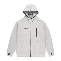 Bluza męska PROSTO Tech Zip Zip Hoodie Speedy. Szare bluzy męskie Prosto., m, bez wzorów, z bawełny, z kapturem. Za 209.99 zł.