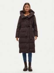Vero Moda Płaszcz zimowy Leonie 10311566 Brązowy Regular Fit. Brązowe kurtki damskie Vero Moda, na zimę, l, bez wzorów, z syntetyku, bez kaptura. Za 499.99 zł.