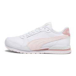 Buty Puma St Runner V3 L W 384855 18 białe. Białe obuwie sportowe damskie bez wzorów, z gumy. Za 527.12 zł.