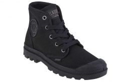 Buty sportowe Sneakersy damskie, Palladium Pampa Hi. Czarne obuwie sportowe damskie Palladium, bez wzorów, z materiału, trekkingowe. Za 319.99 zł.